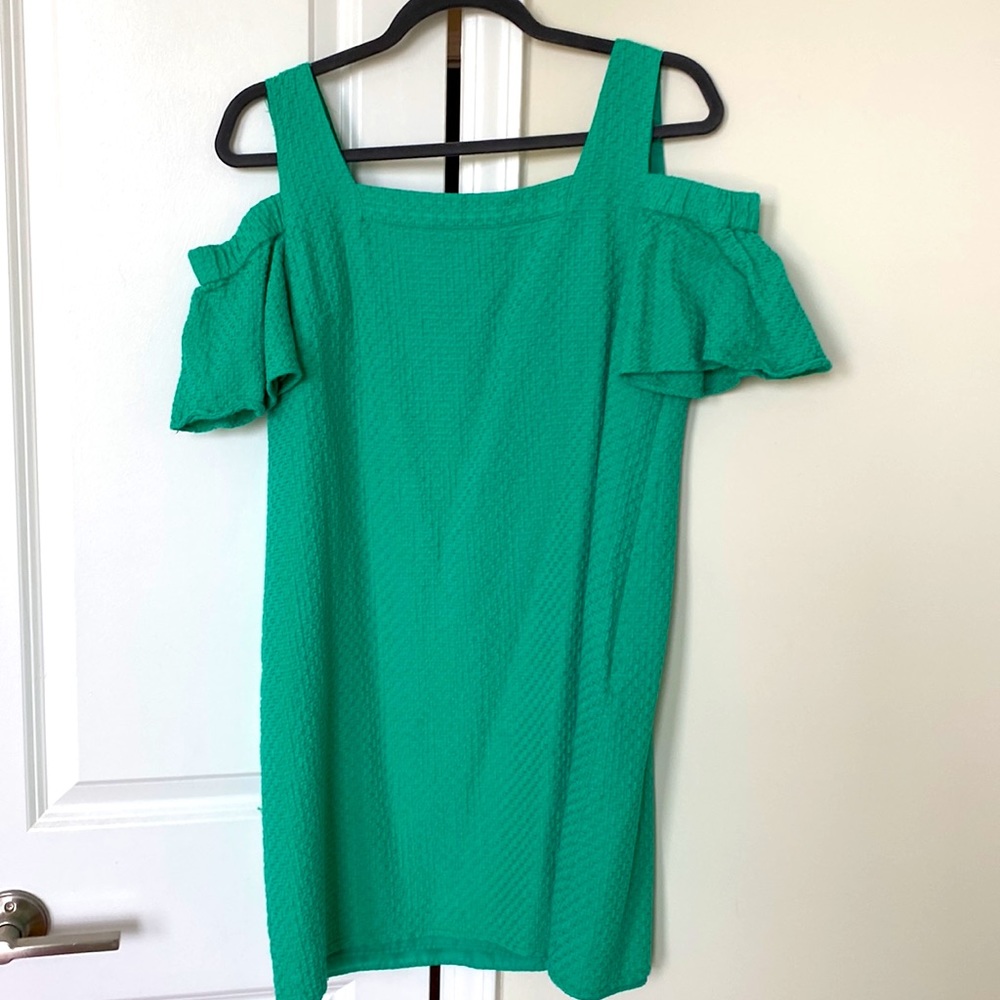 J. Crew off shoulder mini dress - Picture 2 of 4
